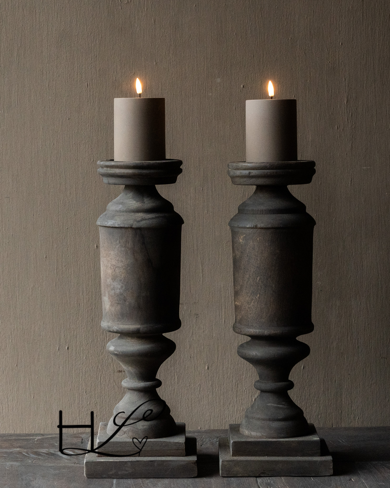 Kandelaar Susilo Ø12xH38 cm-2