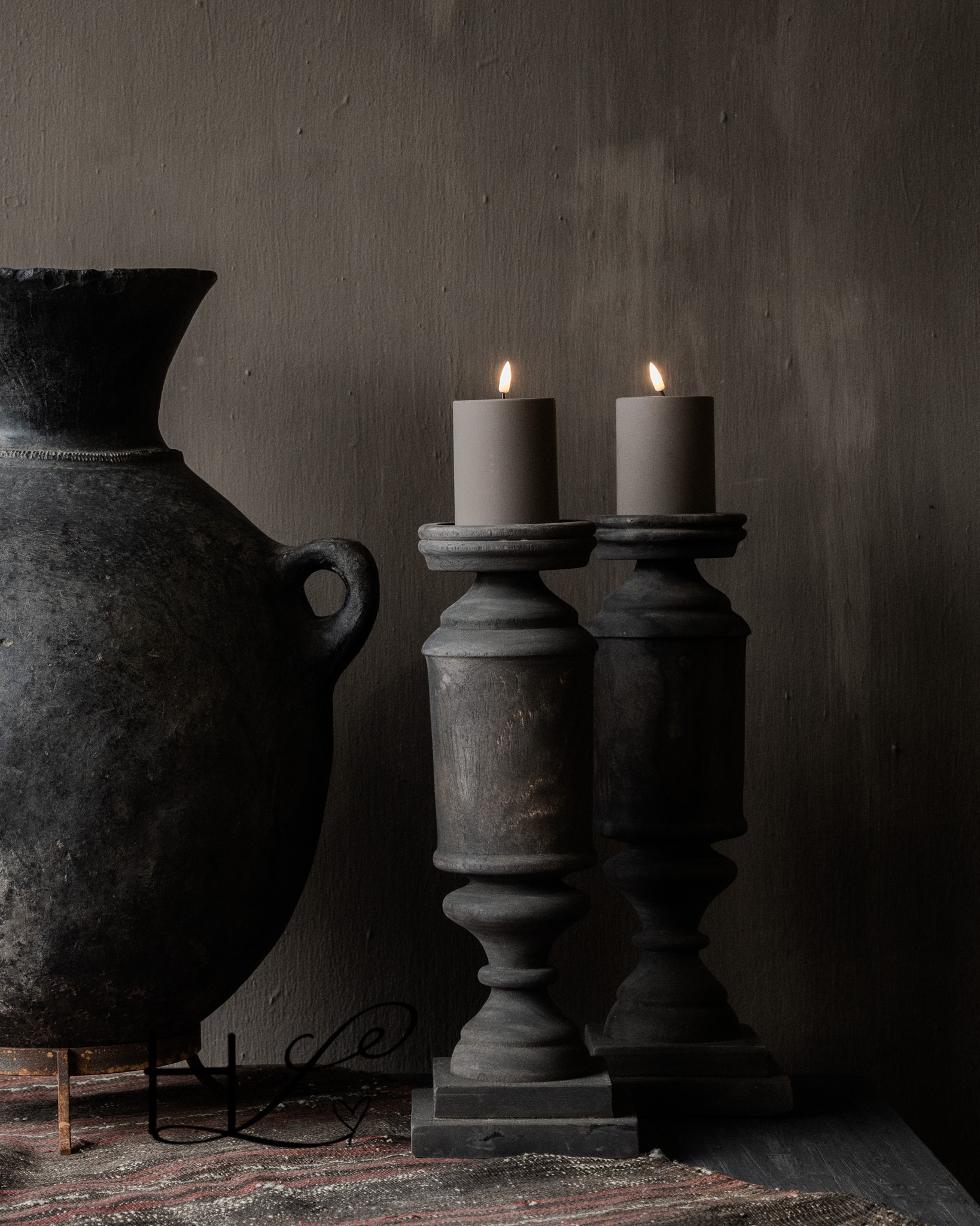 Kandelaar Susilo Ø12xH38 cm-4