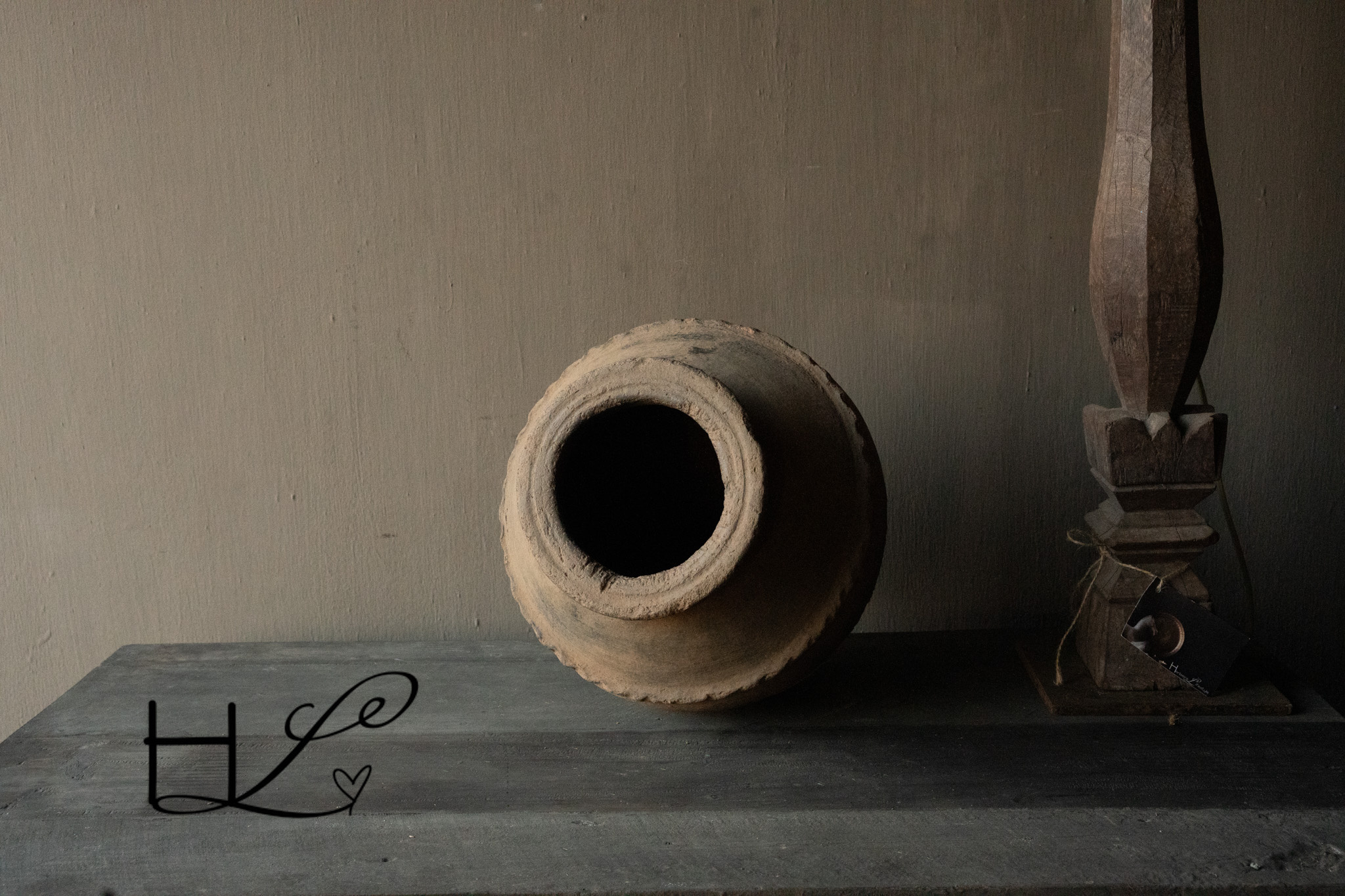 Einzigartiger, authentischer indischer Krug-7