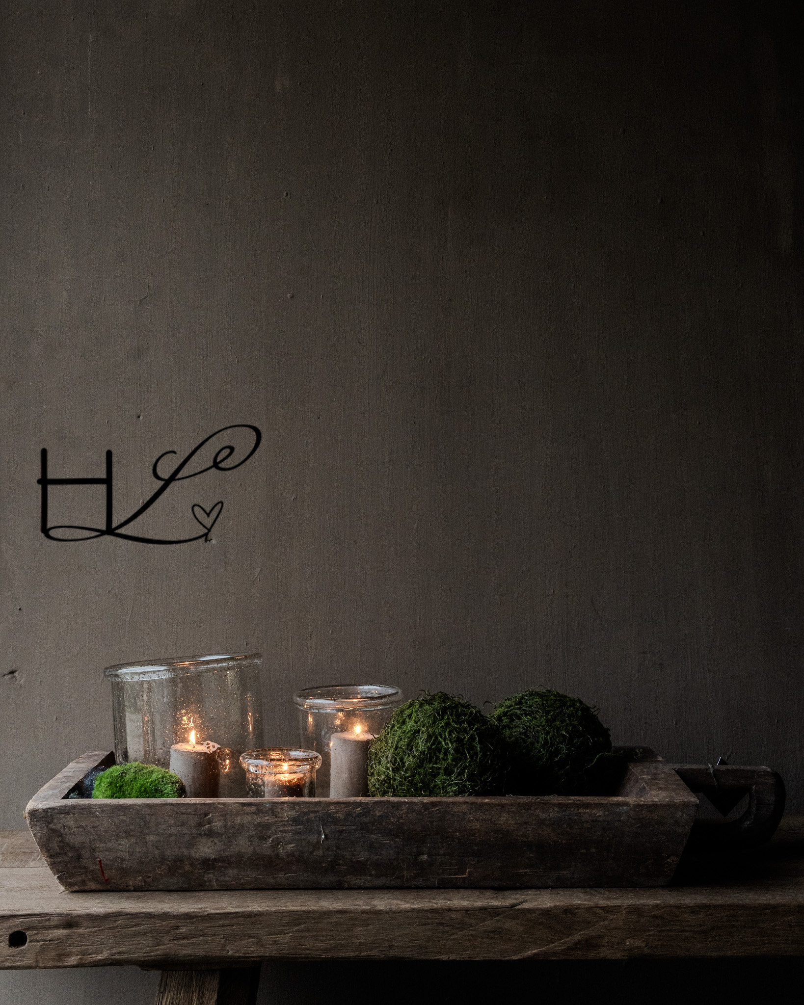 Wooden Trough / Tray / Container-1