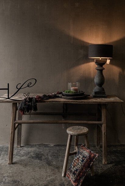 Antiek houten sidetable / muurtafel / wandtafel LUKSA