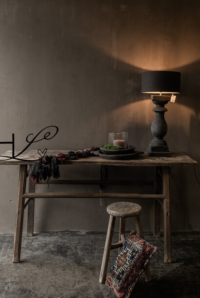 Antique wooden side table / wall table / wall table LUKSA