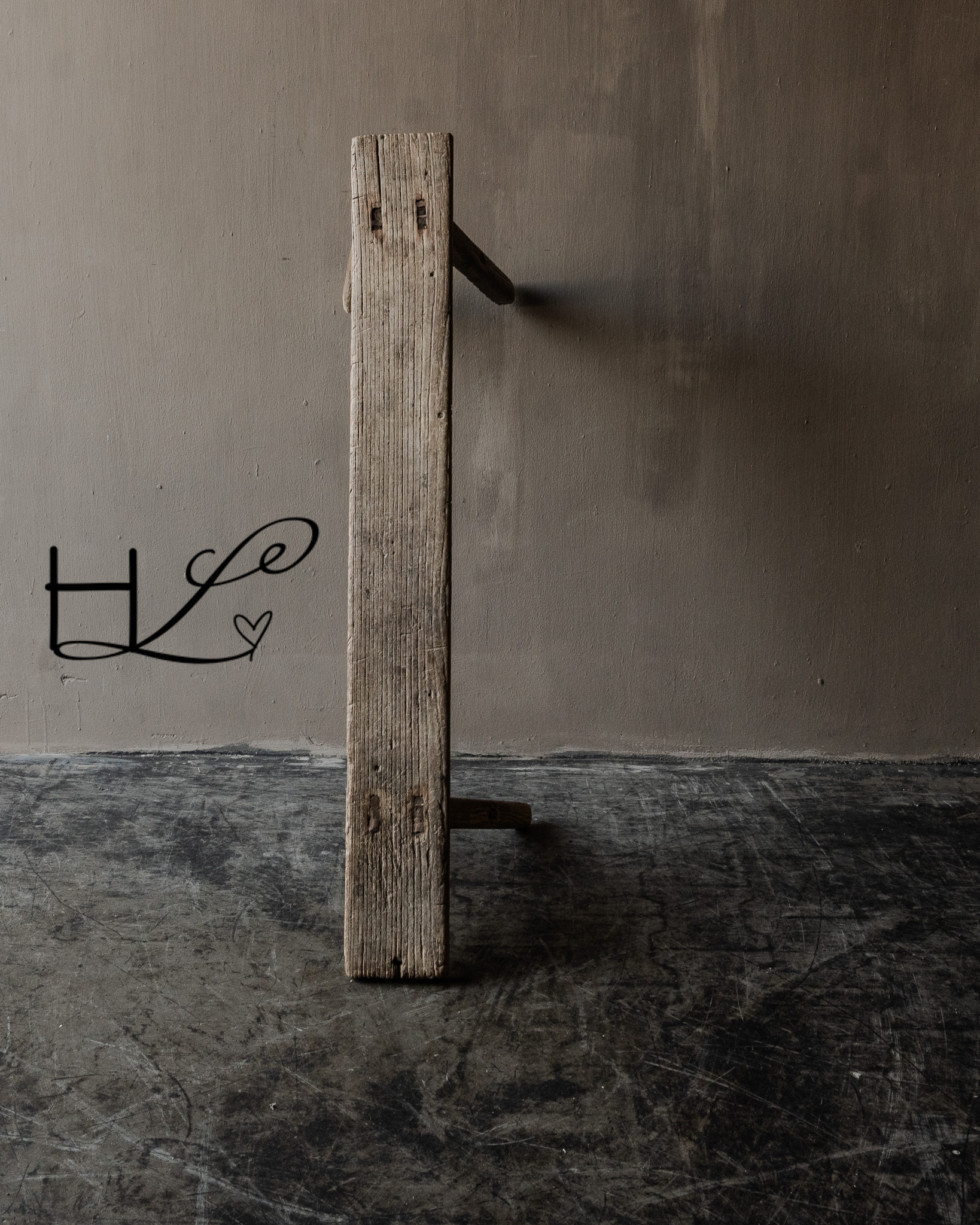 Authentic Chinese elmwood wooden bench-8