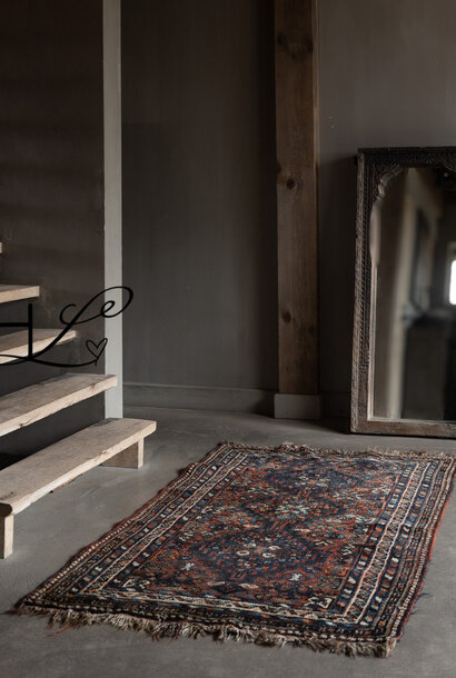 Old Persian carpet – hand-woven and weathered HOFFZ