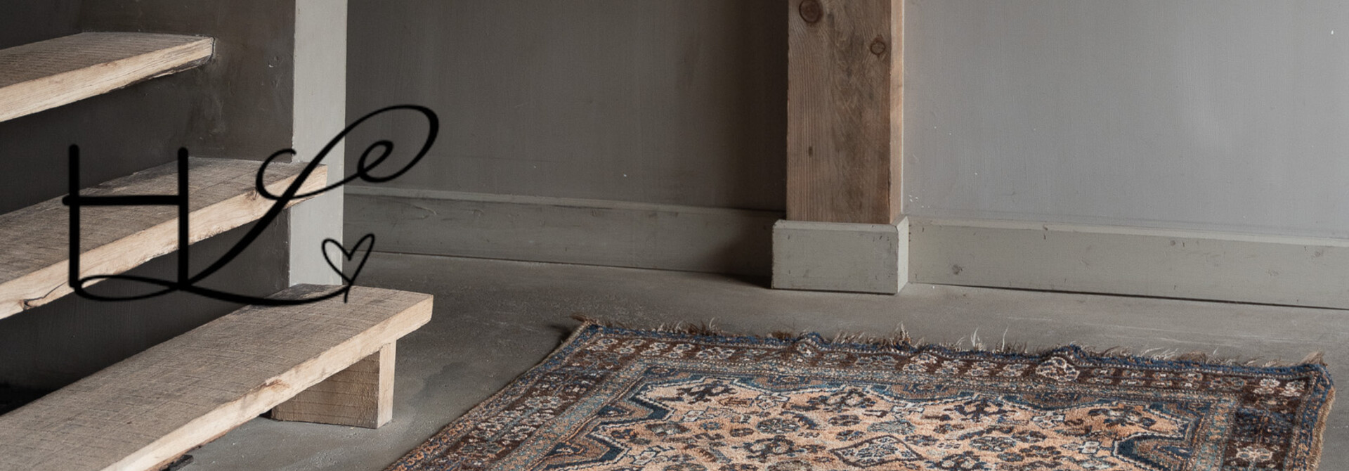 Old Persian carpet – hand-woven and weathered HOFFZ