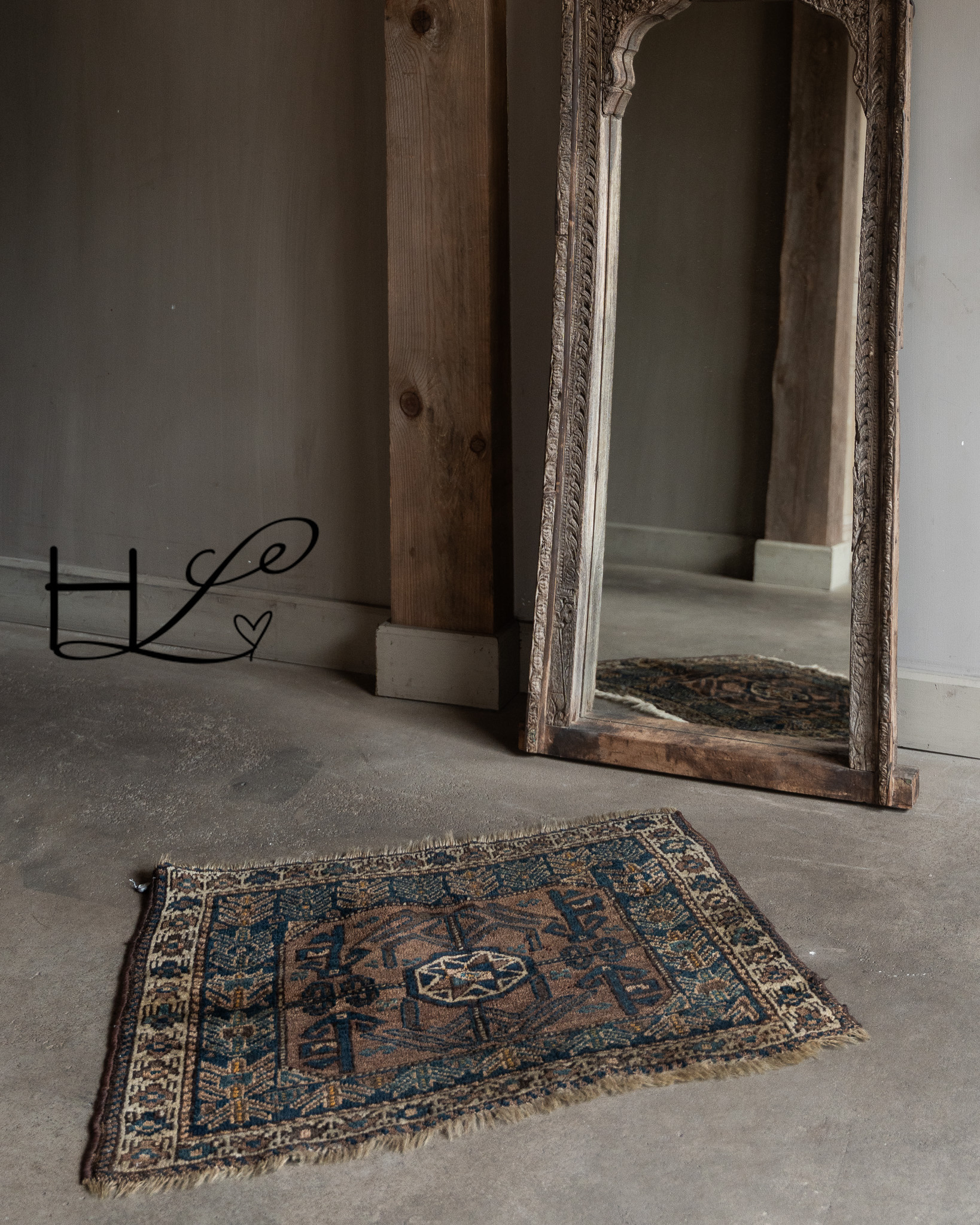 Vintage tablecloth or saddle cloth-1