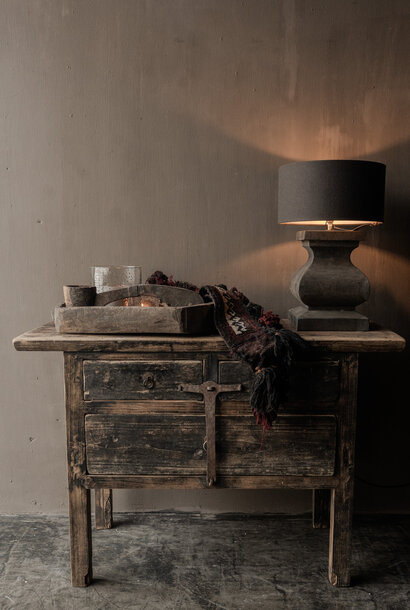 Unique antique wooden side table / wall table / console table