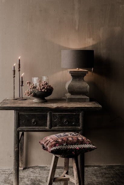 Old Antique Wabi Sabi Wooden Weathered Side Table/Wall Table