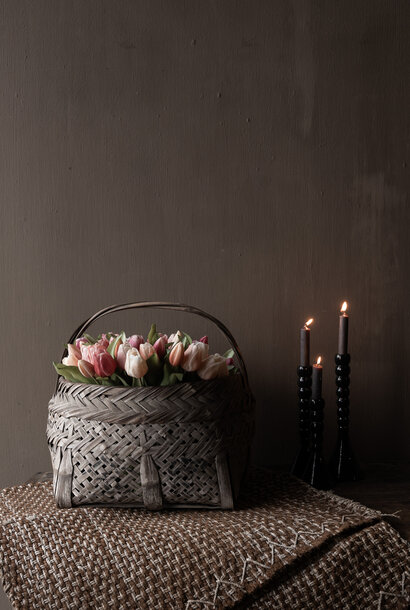 Original old wicker basket