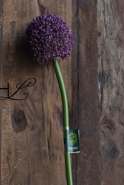 Allium 'Steel' Zartes Pflaumenlila | 100 cm | künstliche Blume