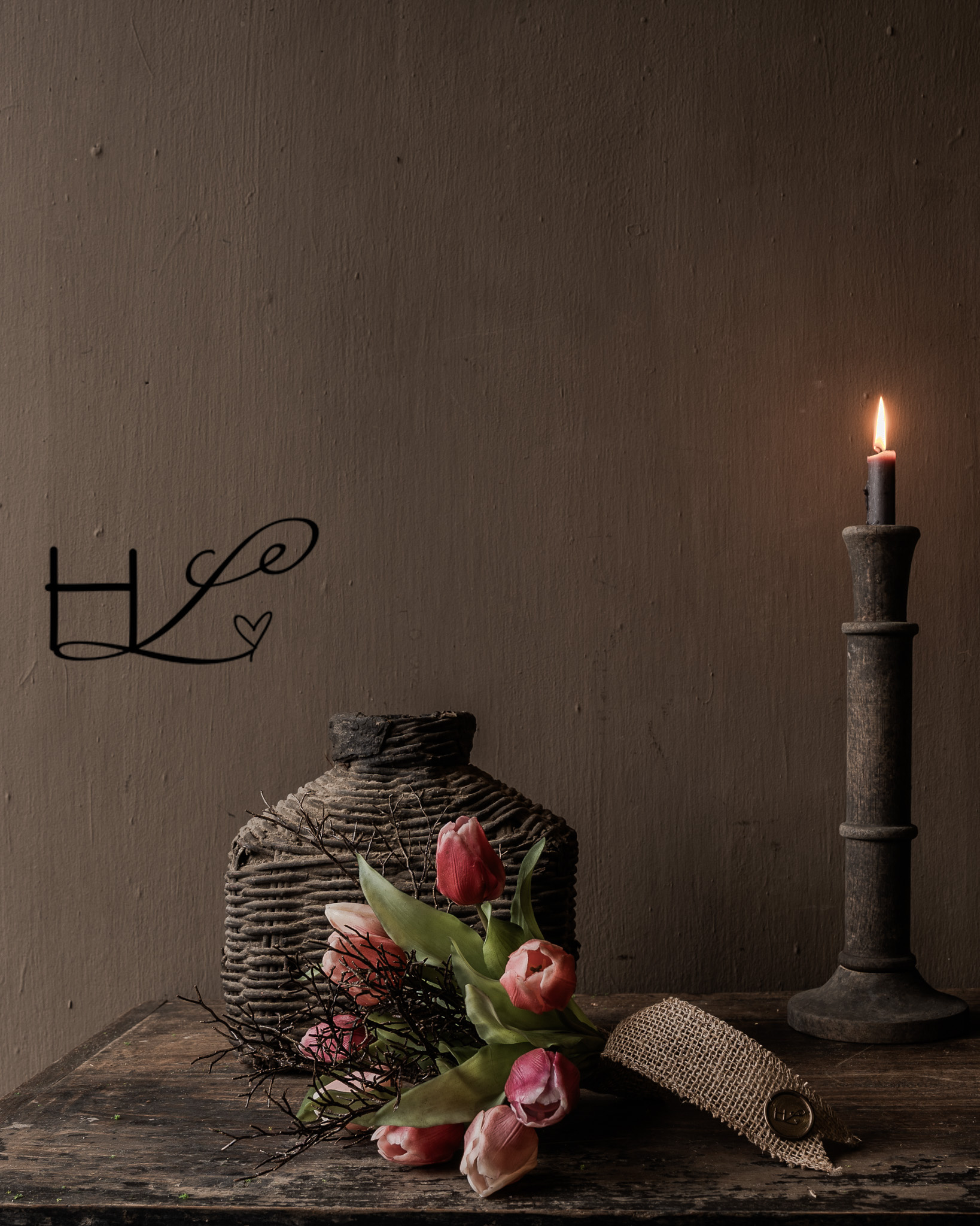 Kleiner Tulpenstrauß – ca. 25 cm-1