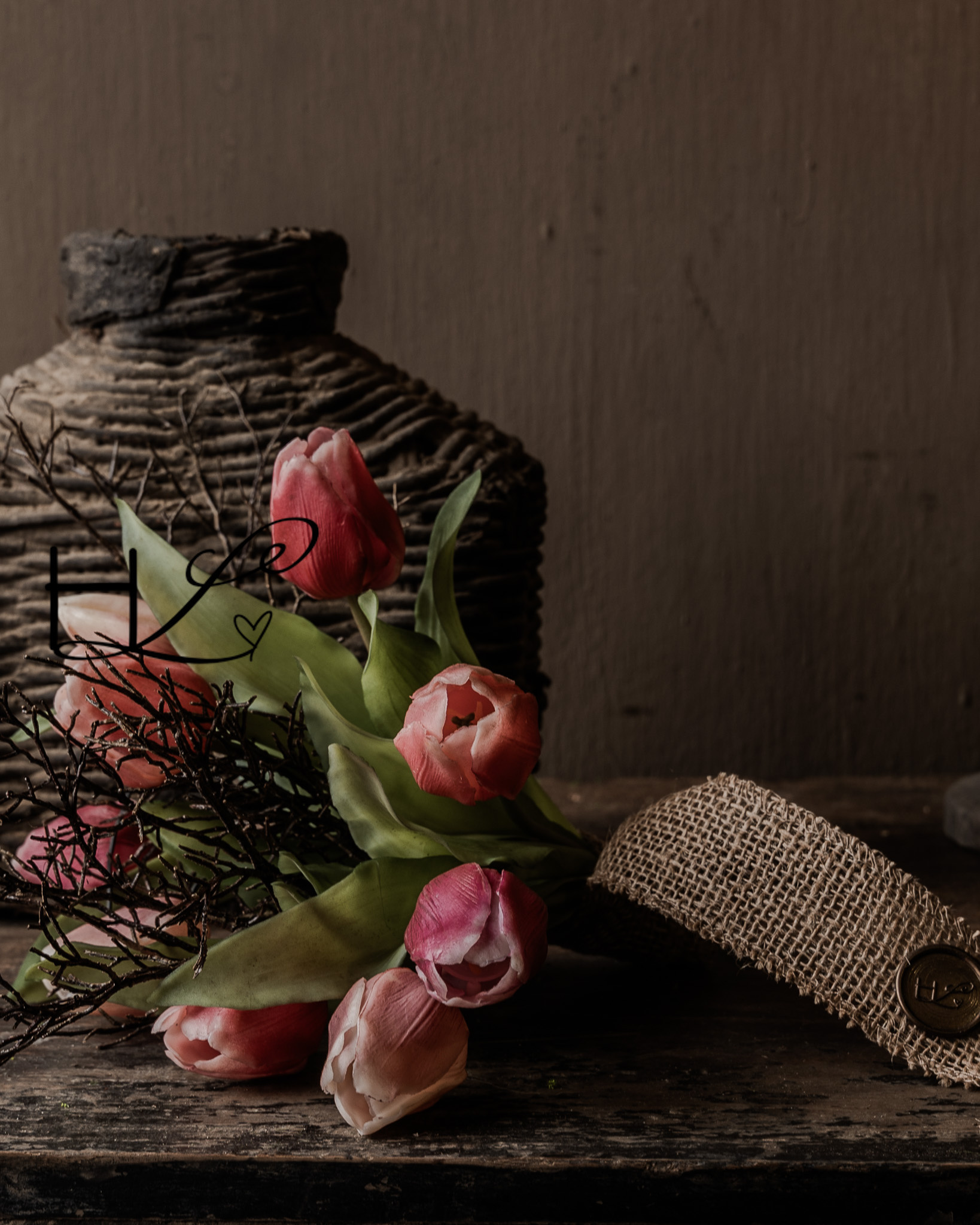 Kleiner Tulpenstrauß – ca. 25 cm-2