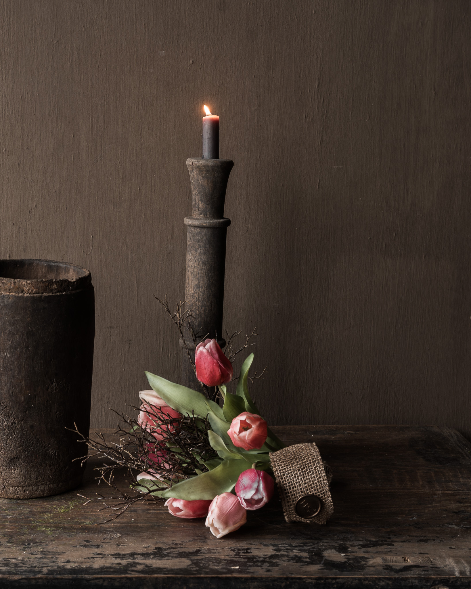 Kleiner Tulpenstrauß – ca. 25 cm-5