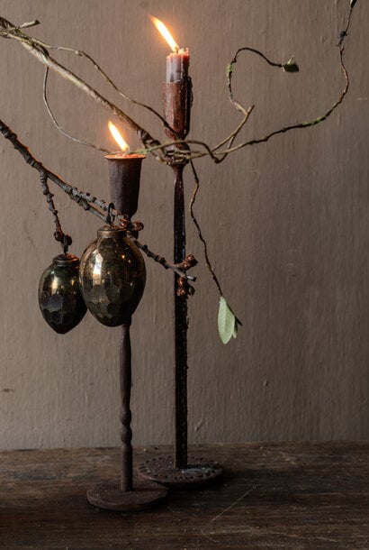 Glass Egg in Bronze/Copper color