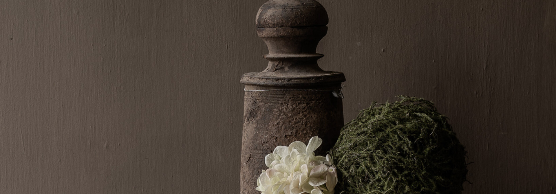 Authentiek Elmwood Houten mini Krukje