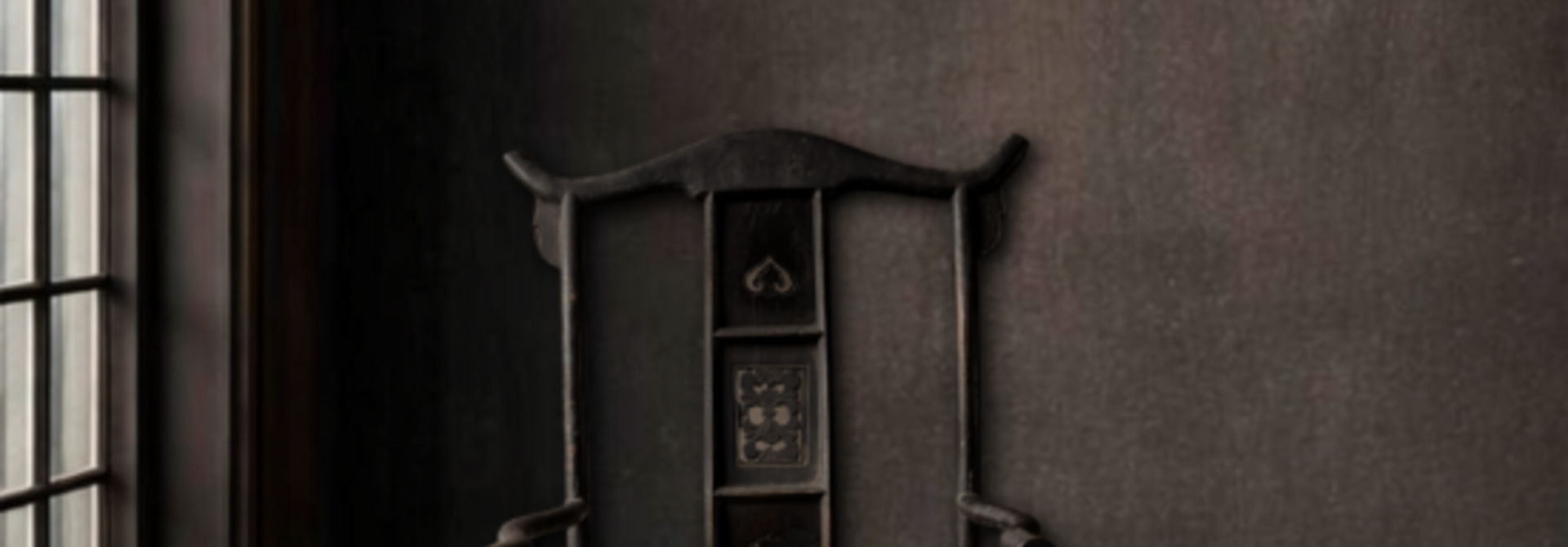 Unique find Antique wooden Indian chair