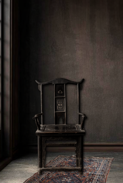 Unique find Antique wooden Indian chair