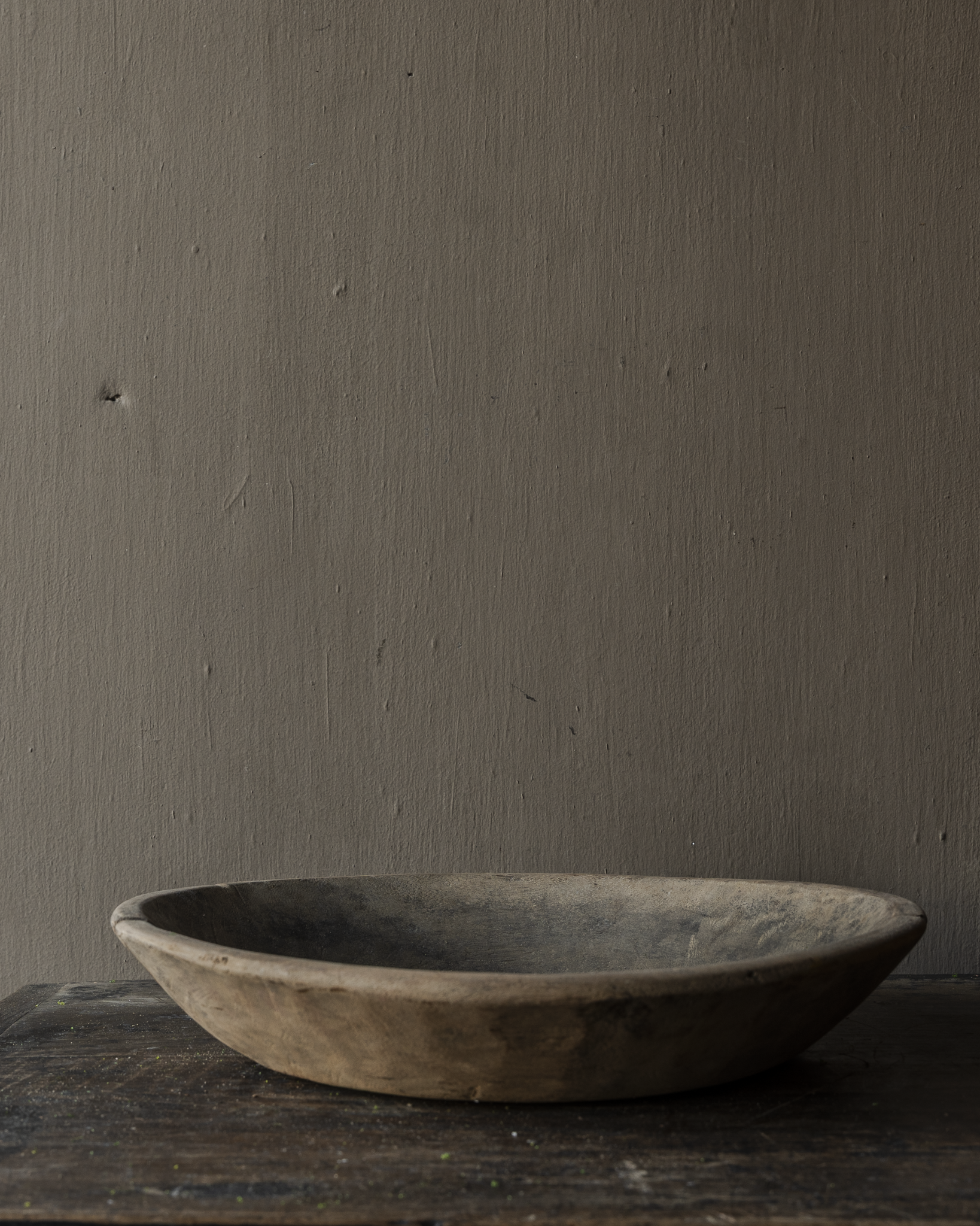 Authentic old wooden Nepalese bowl-4