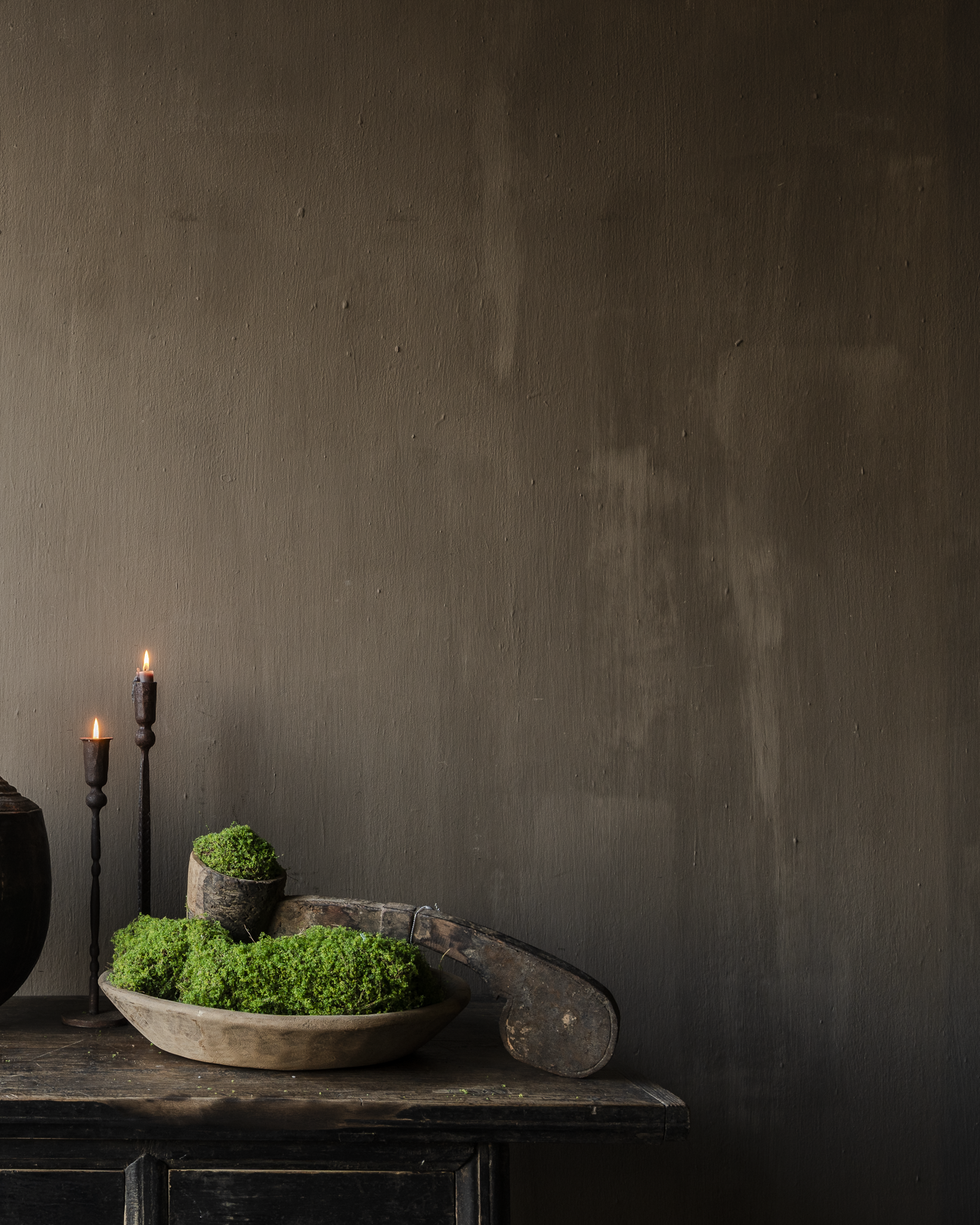 Einzigartiger alter authentischer Holzlöffel-5