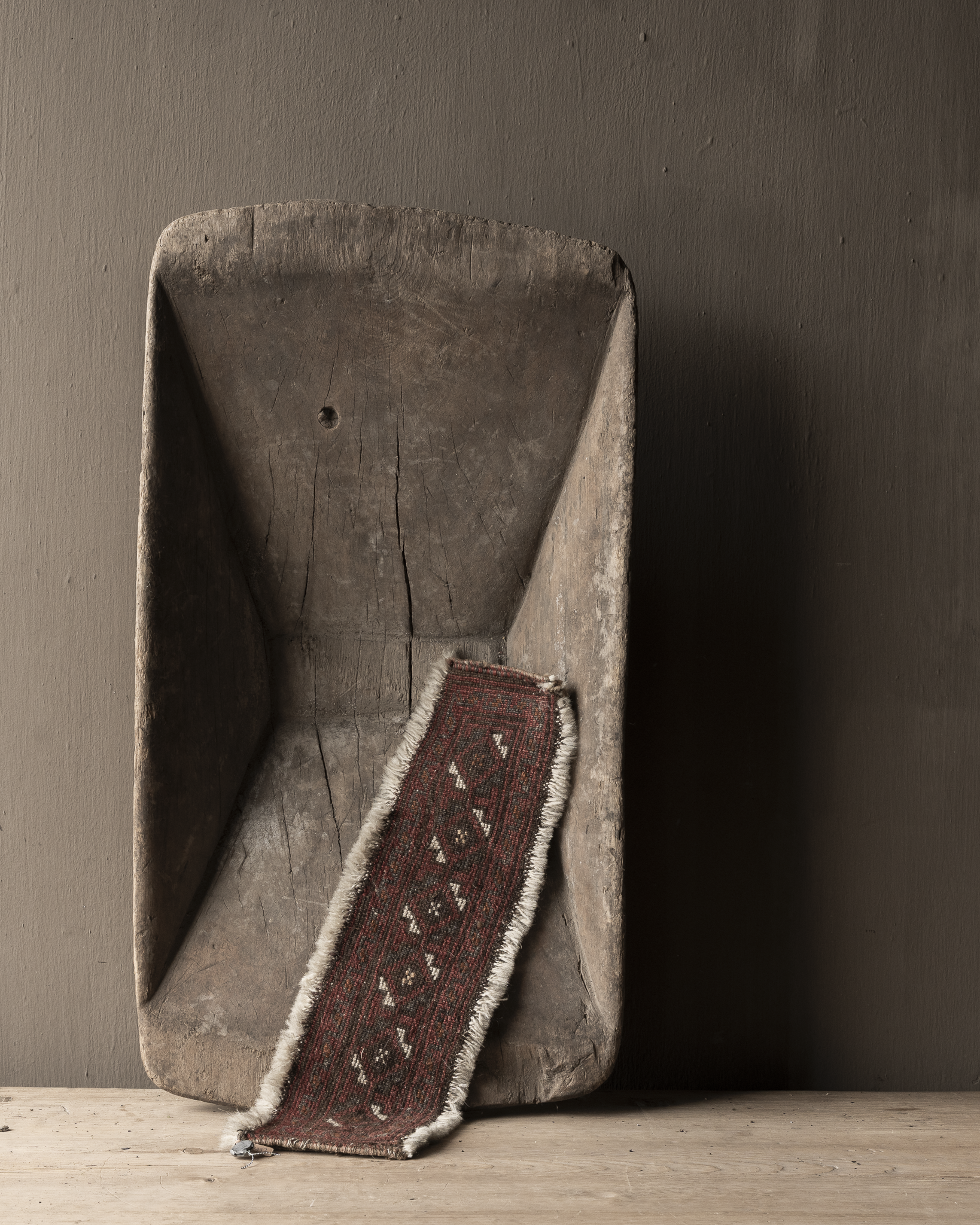 Authentic Vintage Kelim Strip – Handwoven WoolAuthentic Vintage Kelim Strip-2