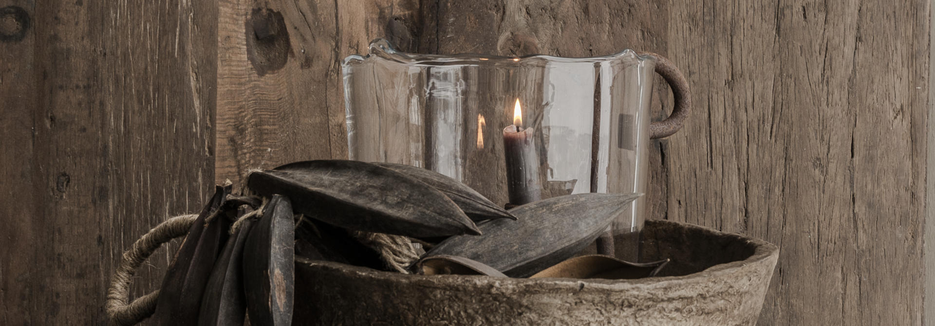 Natürlicher dekorativer Palmensamen-Anhänger – Mini-Boot – Natur