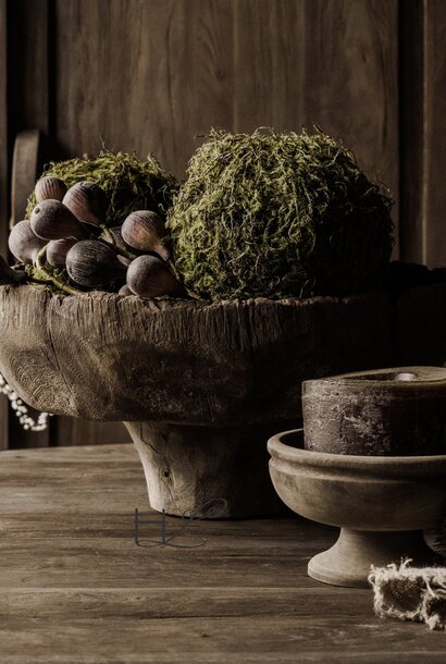 Beautiful, sturdy, unique, imperfect wooden bowl/dish