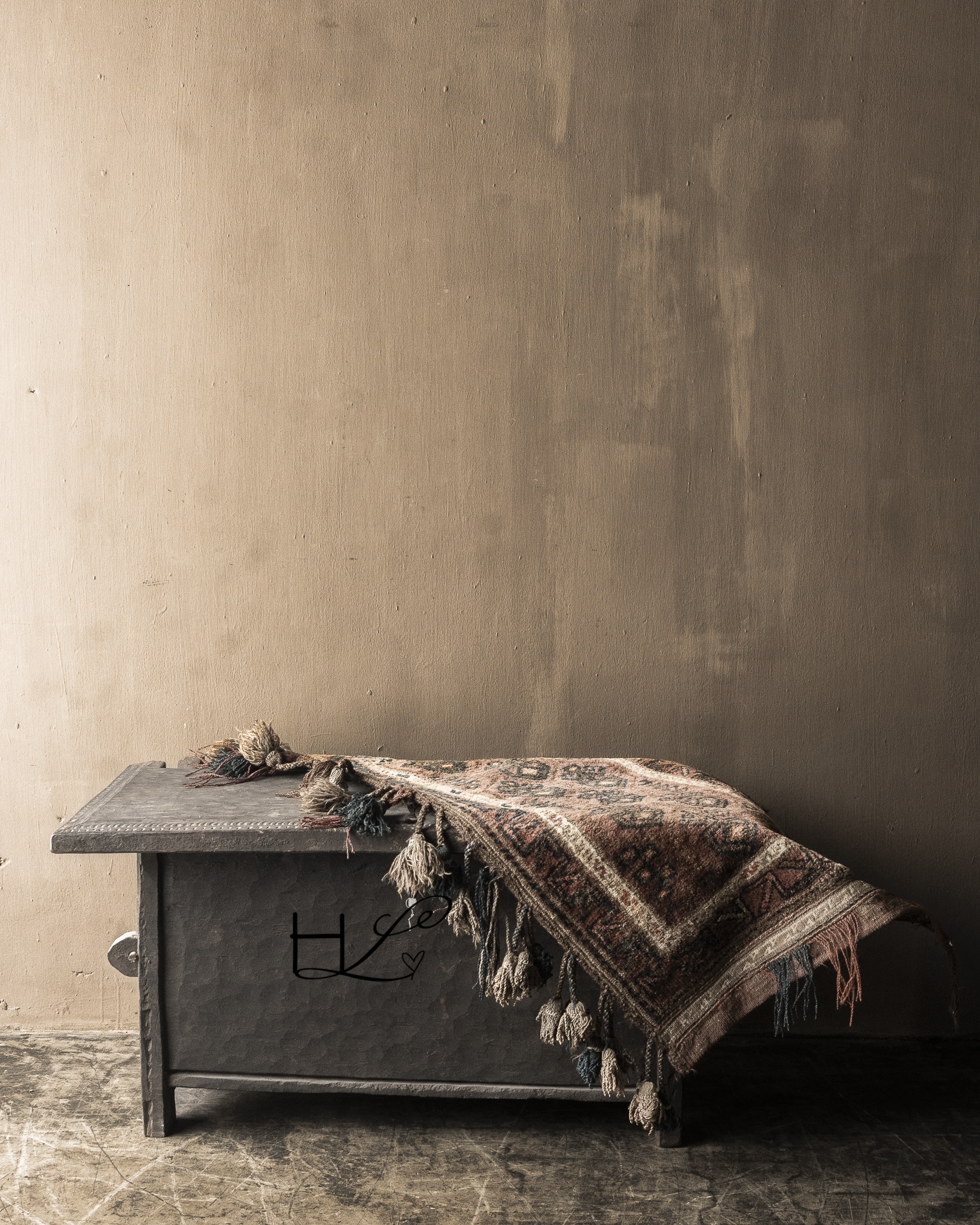 Hoffz Stoere oude Himalaya Kist / Box-2