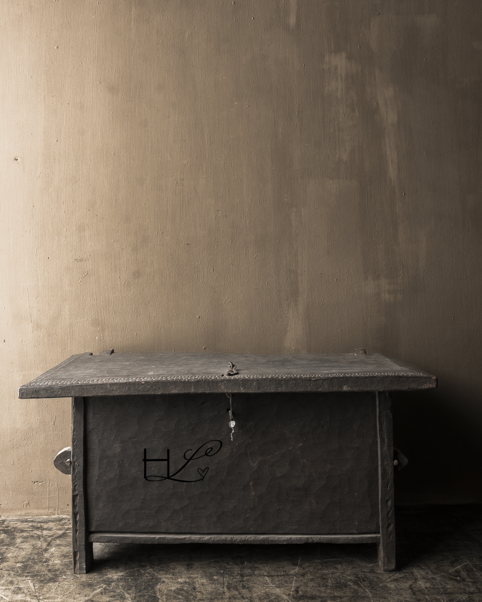 Hoffz Stoere oude Himalaya Kist / Box-3