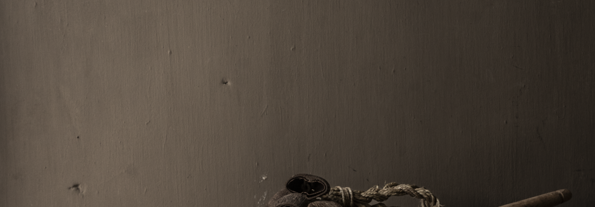 Old wooden grain trough India – Hoffz