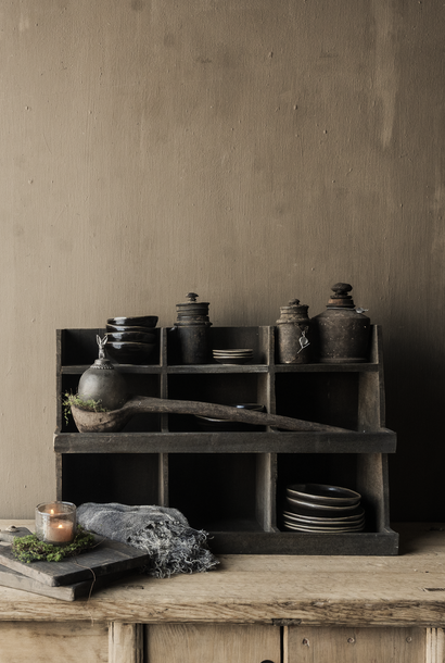 Stoere Grutters bak van oud hout gemaakt