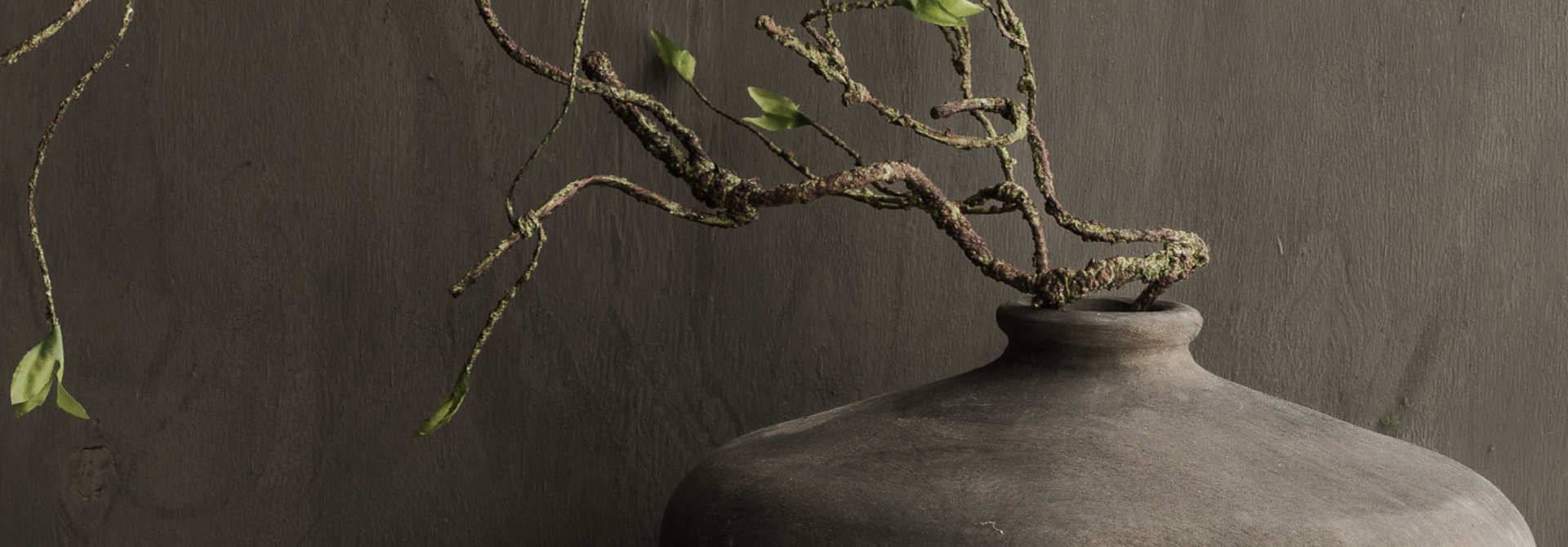 Wooden Vase Anton Ø35 × H18 cm | LUKSA