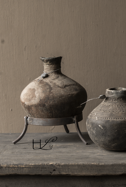 Earthenware Antique tumbler jug Hoffz