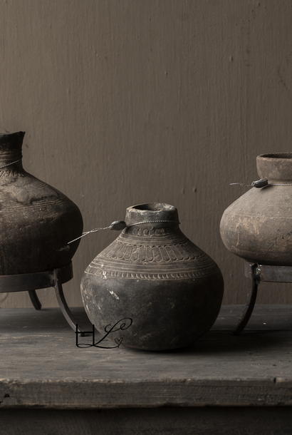 Earthenware Antique tumbler jug Hoffz