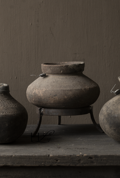 Earthenware Antique tumbler jug Hoffz