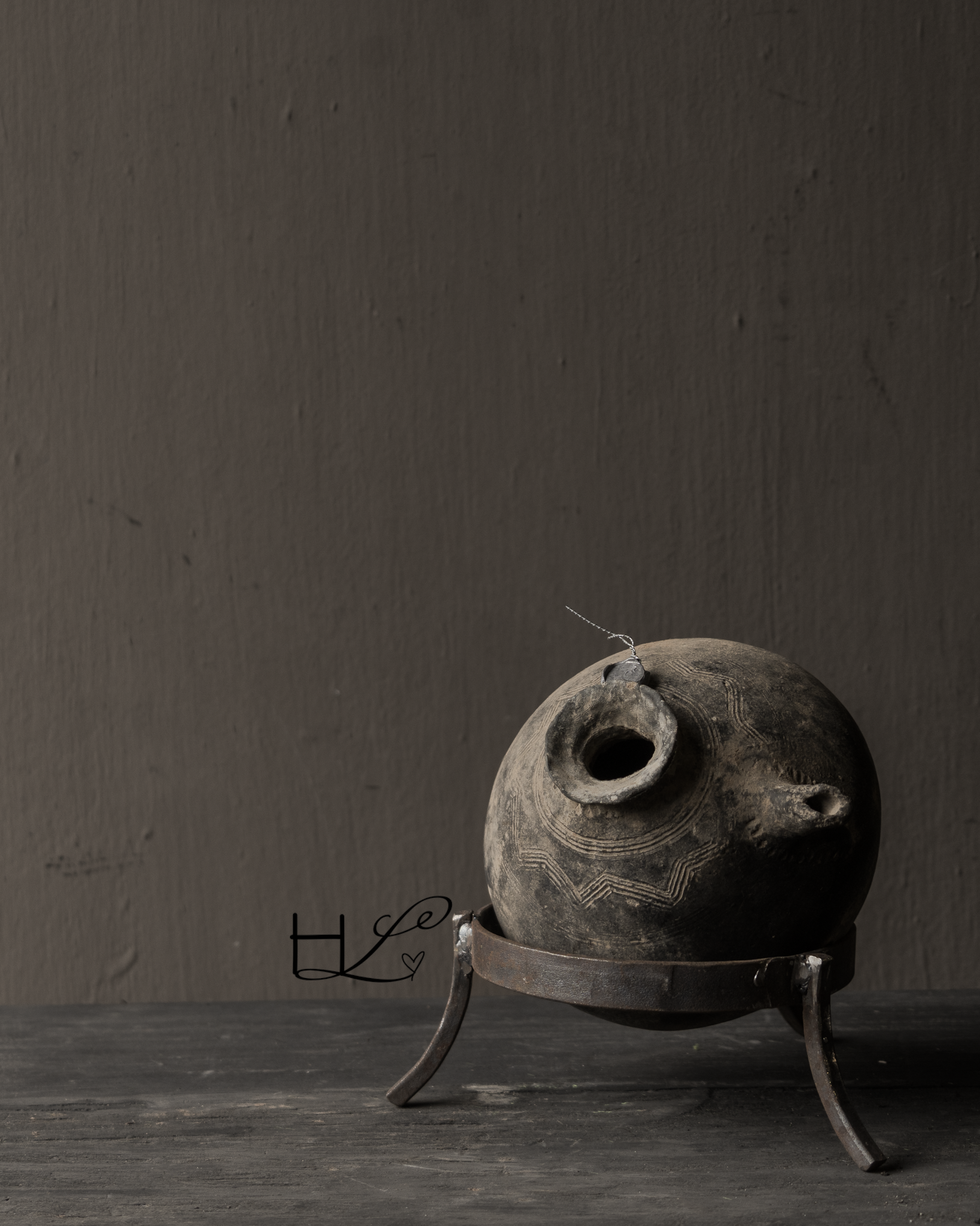 Aardewerk Antiek tuimelkruik Hoffz-5