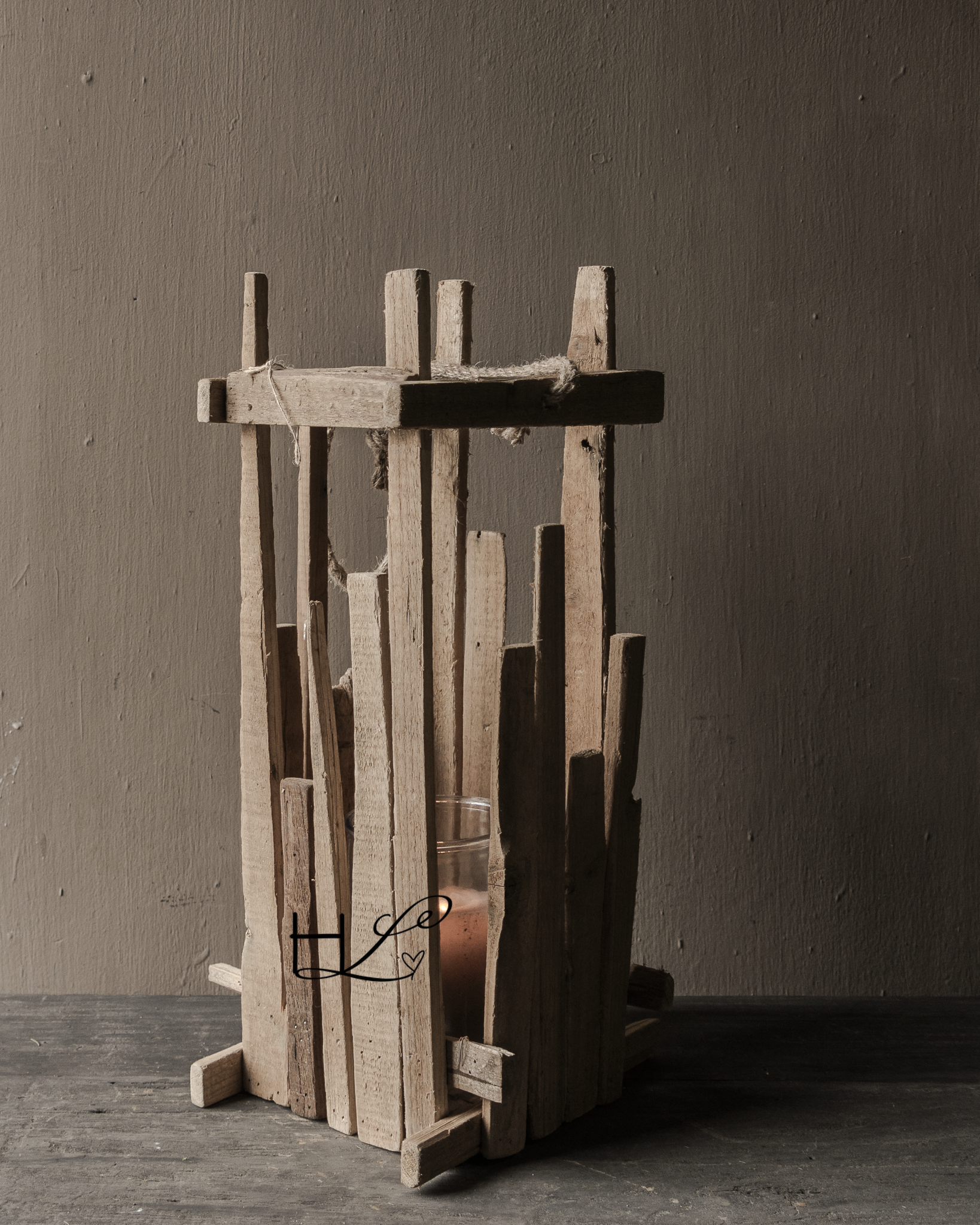 Houten Lantaarn FSC Populier met Glas | Stoer & Landelijk Wonen-5