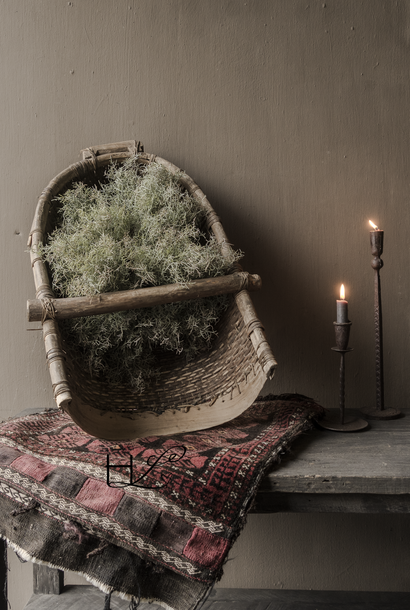 Authentieke Rijstmand / Oogstmand van Bamboe & Hout