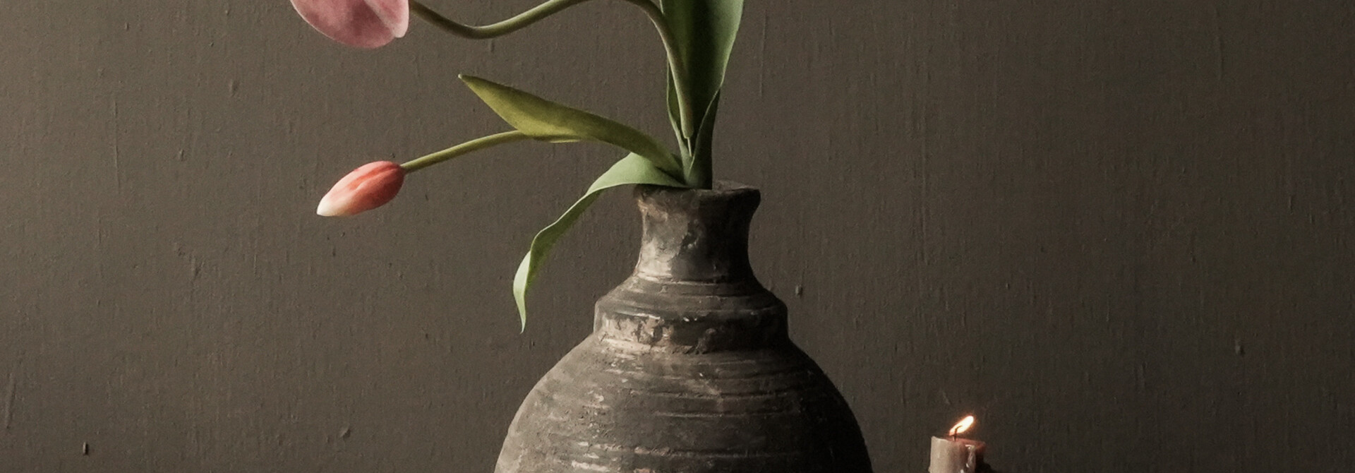 Indisch Aardewerk kruikje handmade