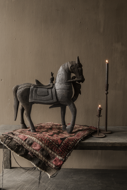 Unique wooden horse handmade