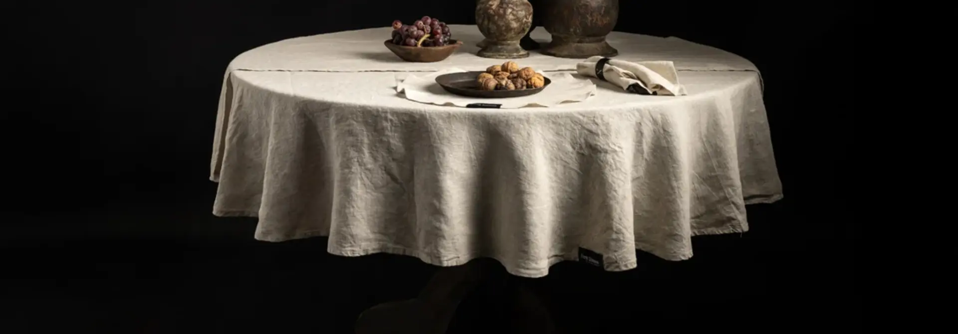 Pure Linen Tablecloths fine linen natural