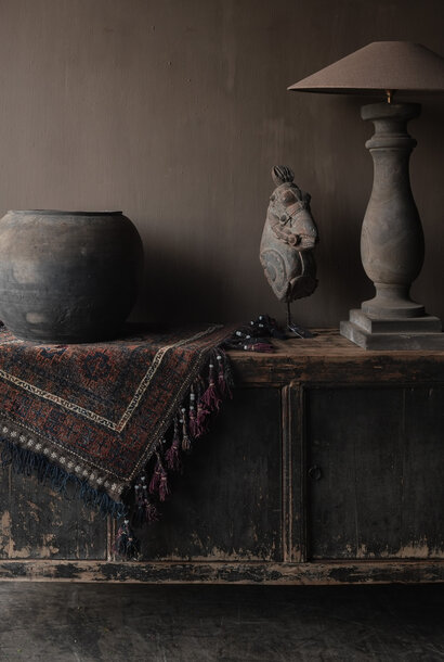 Oud Antiek Wabi Sabi Houten doorleefd  dressoir