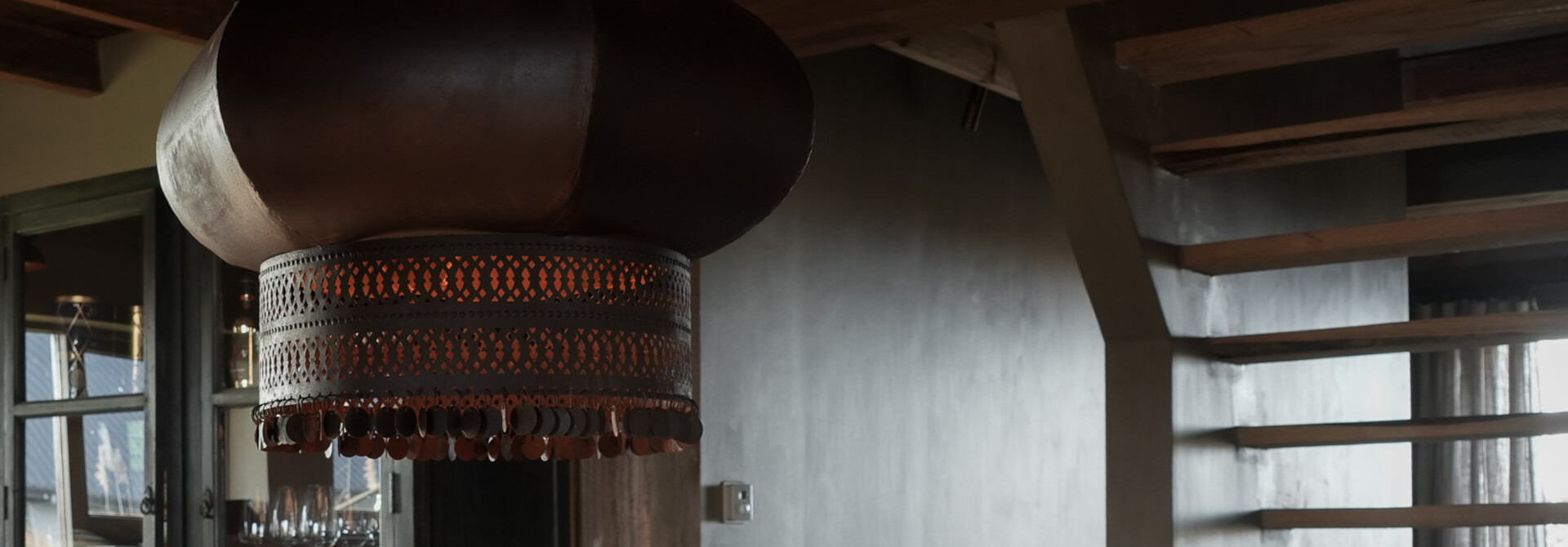 Kroonluchter Saphier – Verweerd IJzer (M of L)