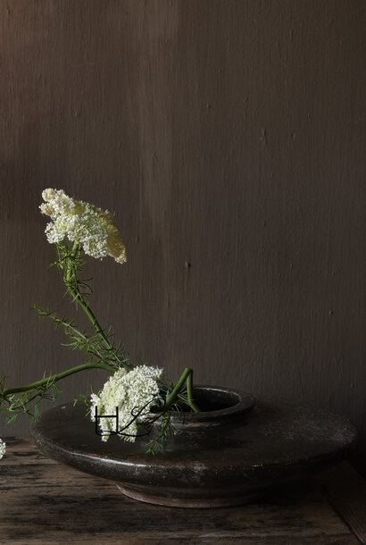 Unique Wabi Sabi Authentic glazed jar