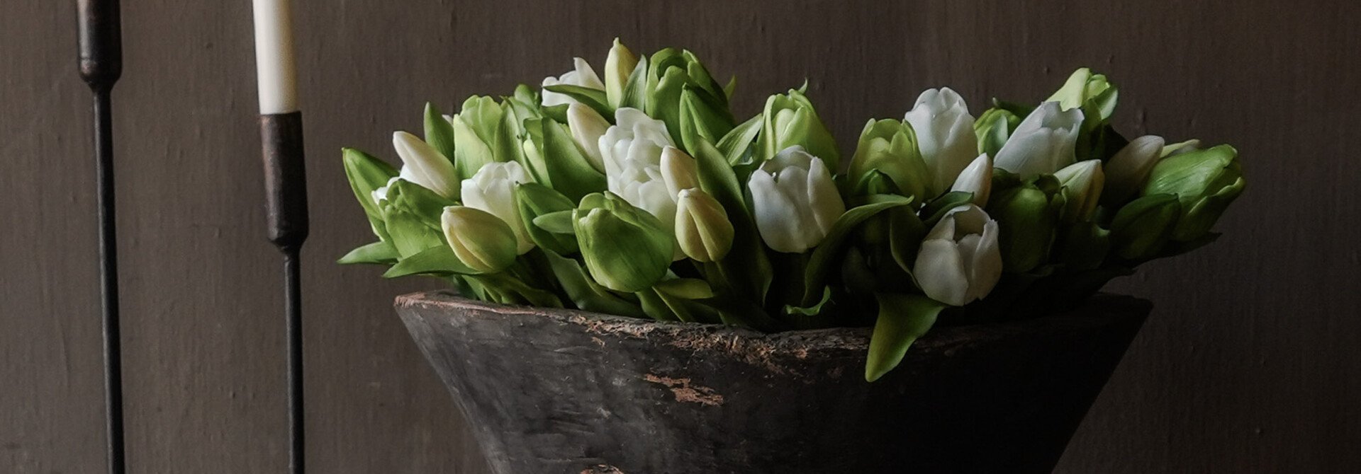 RESERVIERT Robuster alter Holzmörser / Topf – HOFFZ