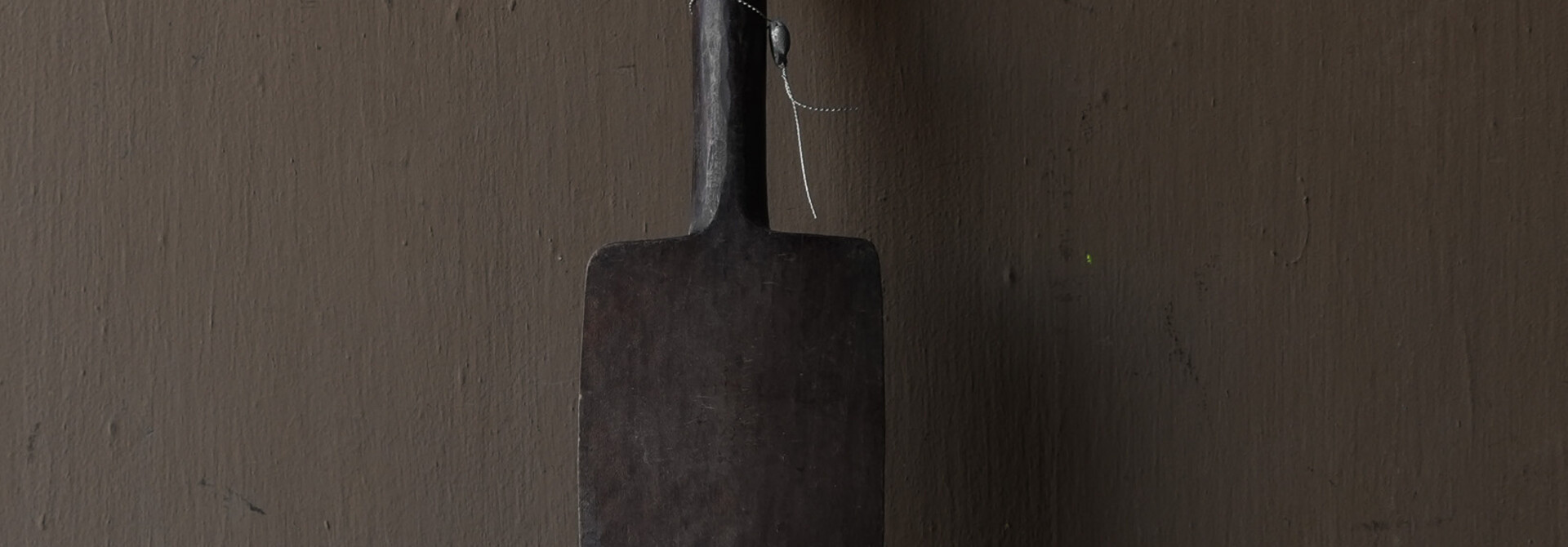 Einzigartiger alter authentischer Holzlöffel