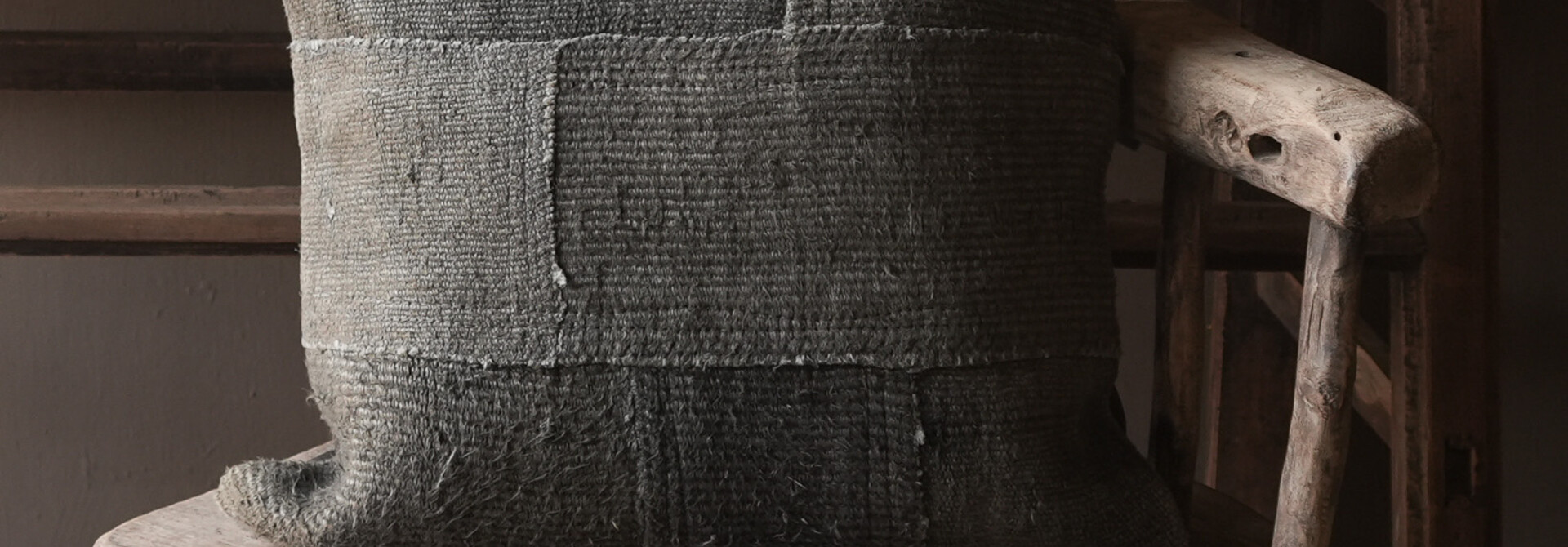 Unique Cool Hemp Cushion – Gray, Including Filling