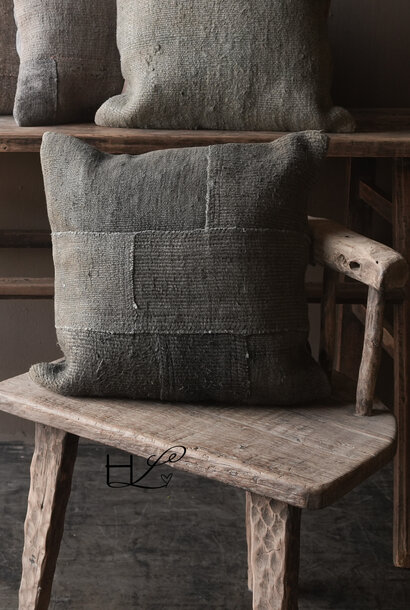 Unique Cool Hemp Cushion – Gray, Including Filling