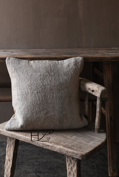 Unique Cool Hemp Cushion – Gray, Including Filling