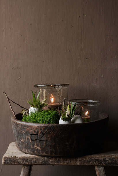 Beautiful, sturdy, unique, imperfect wooden bowl