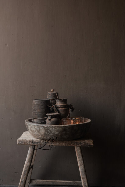 Beautiful, sturdy, unique, imperfect wooden bowl